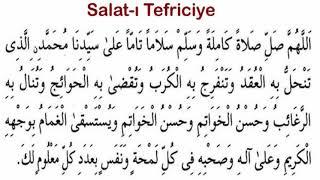 100 Adet Salavat-ı Tefriciyye Mucizesi..Her gün aç dinle kısa zamanda olmaz denilen şeyler OLACAK..