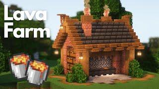 LAVA FARM  Minecraft Tutorial  Java & Bedrock 1.21+