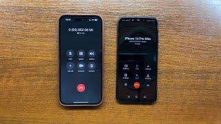iPhone 14 Pro Max Outgoing Call to Huawei Nova 3i from Dialer + Callback. Incoming vs Outgoing Calls