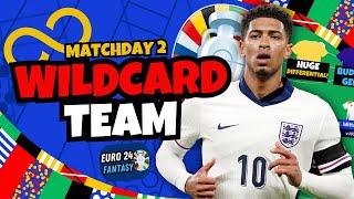 BEST WILDCARD TEAM FOR MATCHDAY 2 Euro 2024 Fantasy