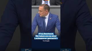 Tino Chrupalla rechnet mit Baerbock ab