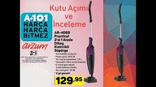 Arzum Ar4069 Vertical Vacuum Cleaner Box Opening and Inspection A101 129 Tl