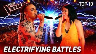 TOP 10  SHOCKING BATTLES in The Voice