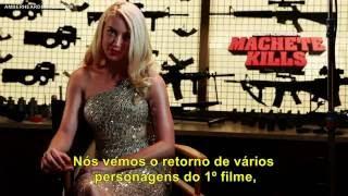 Amber Heard nos bastidores de Machete Mata LEGENDADO PTBR