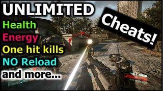 Crysis 2 Remastered - Cheats  Unlimited health energy one hit kills and more
