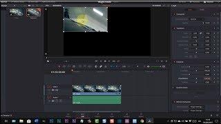 Ritagliare un video con DaVinci Resolve per mostrare un dettaglio in movimento