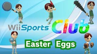 Wii Sports Clubs Hidden Easter Eggs