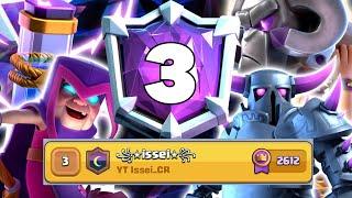 IM TOP3 IN THE WORLD with Mw PEKKA BRIDGE SPAM-Clash Royale