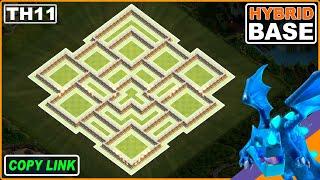 NEW BEST TH11 base 2024 with COPY LINK  COC Town Hall 11 TrophyWar Base - Clash of Clans