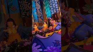 Beautiful ride for kids in Disneyland California USA  its a small world