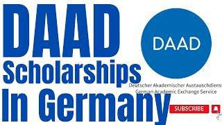 DAAD Scholarsips Germany Full fees stipend flight visa research grants and personal & family