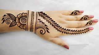 #Simple Arabic Mehndi Art Designs for hand 2019 *#New Latest Mehndi designs *Beautiful henna on hand