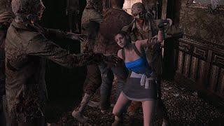 REHD Ryona RE3 Jill is eaten by TEN zombies No whiteout