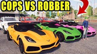 COPS VS ROBBERS IS HERE  POLICE CHASES  MULTIPLAYER LIVESTREAM  FS19