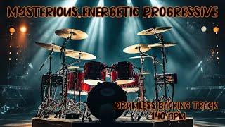 Mysterious Energetic Progressive Drumless Backing Track 140 BPM