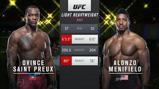 Ovince Saint Preux vs Alonzo Menifield Full Fight Full HD