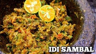 NETILI IDI SAMBAL SAMBAL TUMBUK IKAN BILISsangat sedap makan dengan nasi panas 