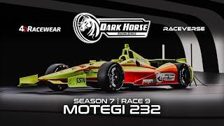 4D Racewear Dark Horse Racing DW12 Series  MOTEGI  S7R9  iRacing IndyCar Broadcast