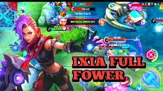 IXIA OVER POWER FULL DAMAGE BUILD IXIA 2023 .#mlbb #ixia #gameplay
