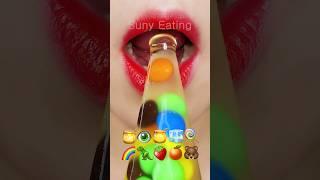 @Sunny_EATING_ 이모티콘 음식 food challenge honey jellyicejelly  mukbang asmr #shorts