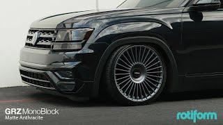 ROTIFORM RC202AX GRZ  20x10  MATTE ANTHRACITE  VW ATLAS