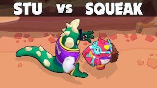 STU vs SQUEAK ️ 1vs1 Brawl Stars