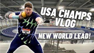 INDOOR USAs #7 ALL-TIME w Ryan Crouser Behind the Scenes and Meet Breakdown