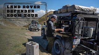 ROOMTOUR von meinem Restaurierten Land Rover Defender 110 OFFROAD Camper für Abenteuer Vanlife