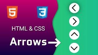 Simple & Fast arrow buttons  HTML & CSS only