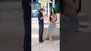 Tiktok 2021 Beautiful Tallest Girl In China  Fashion On The Street #1