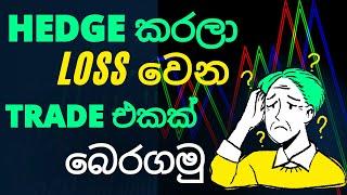 loss වෙන trade එකක් බෙරගන්නhedge කරන්නෙ කොහොමද? how to hedge a trade sinhala  sl trading academy