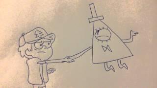 Gravity Falls Drawing Animation