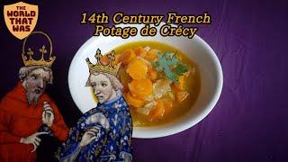 Medieval French Carrot and Coriander Soup Potage de Crécy  The World That Was