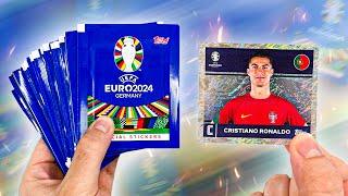 HUNTING for CRISTIANO RONALDOS EURO 2024 STICKER Pack Opening