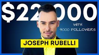 Small Following Big Money How Joseph Made $22000 with Only 9k Followers