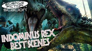 Best Indominus Rex Scenes In Jurassic World  Science Fiction Station