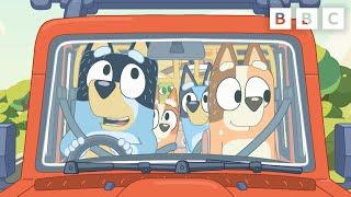 Family Road Trip   Bluey  CBeebies