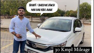 SwiftBaleno to यूही Mashoor Hai Asli Mileage King तो ye है   Honda Amaze Ownership Review 