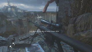 Modern Warfare Remastered All Ghillied Up Sniper Mission Gameplay