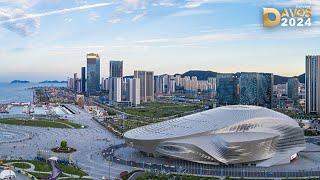 Live View of Summer Davos venue in NE Chinas Dalian