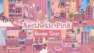 Aesthetic Pink House Tour  Avatar World House Maker