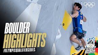 Boulder Highlights from Shanghai  #OlympicQualifierSeries