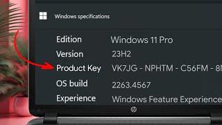 How to Find the Product Key for Windows 11 2024  Find Windows 11 Product Key 2024