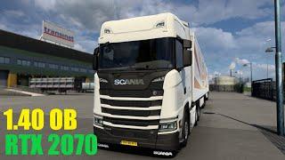 Euro Truck Simulator 2 1.40 Open Beta  Trip around new Germany RTX 2070