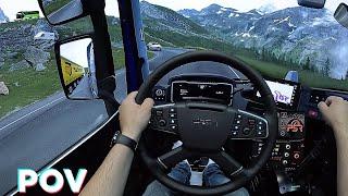 RenaultE-Tech Haul Through the Austrian Mountains  ETS2  Fanatec CS DD+