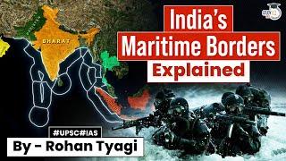 Indias Maritime Borders Explained Through Animation  UPSC GS2