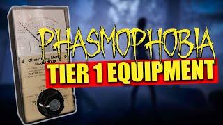 FULL Tier 1 Equipment Guide How to use & tips for success  Phasmophobia v0.9