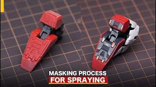 N.Maker  Masking Process Step by Step  MG Gundam Wing Zero Custom Ver.Ka