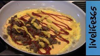 How to...Make a Killer Cheeseburger Omelette