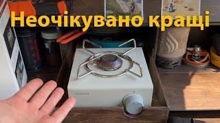 Цей тип газових плиток значно краще  Fire Maple Lac Butane